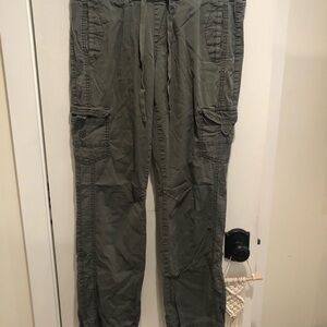 Women's Olive Cargo Pants